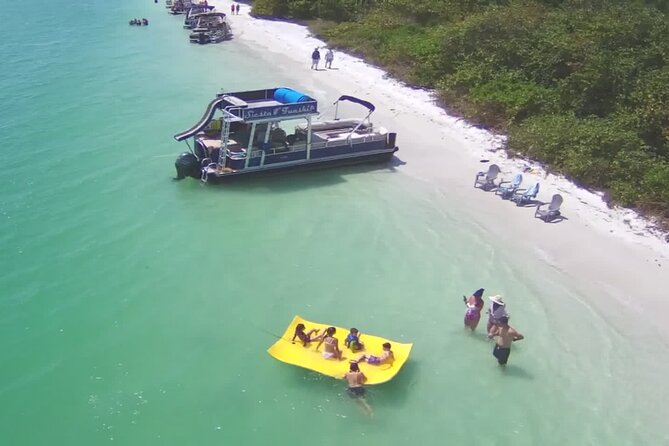 Private Siesta Funship Adventure/Dolphin Cruise Sandbar Stops - The Tiki Bar Option