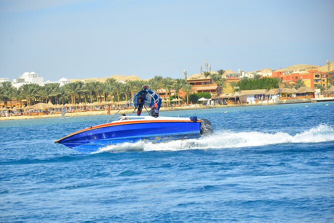 Private Speed Boat Experience To Dolphin House in Hurhgada - Leaving Hurghada by private speedboat