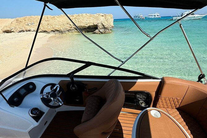 Private Speedboat Dolphins and Snorkelling Cruise in Hurghada - Snorkeling around El Fanadir’s coral reefs