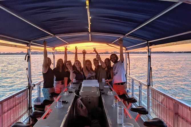 Private Sunset Cruise and Dolphin Watching in Clearwater - Seeing Clearwater from the water at 6:00 pm