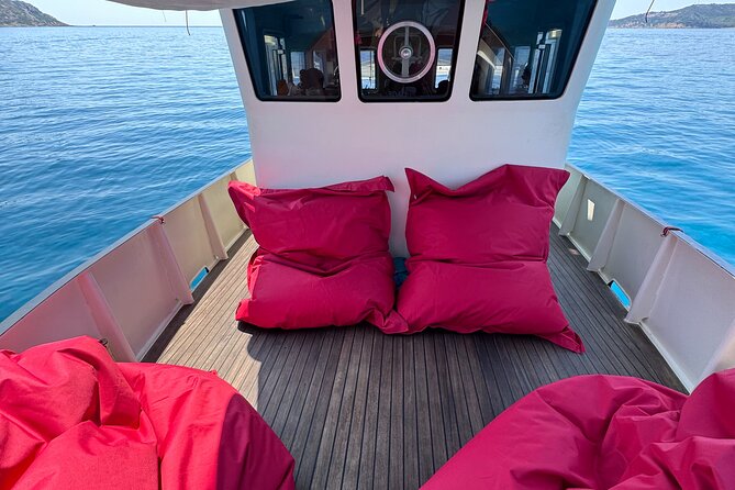 Private Tour with Historic Tugboat: Tavolara, Molara, Dolphins - Who will enjoy this day most
