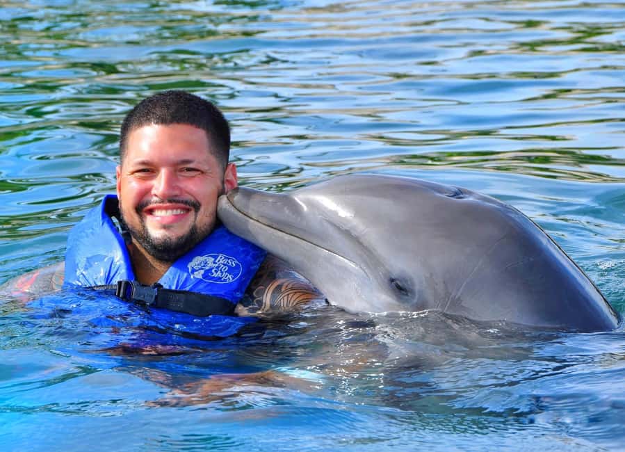 Puerto Plata Ocean World Dolphin Swim - Tropical Reef snorkeling and Dolphin Beach