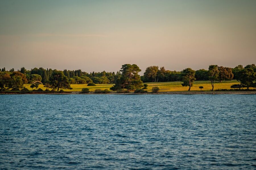 Pula: Brijuni National Park Sunset, Dolphins & Dinner Cruise - Dinner from the boat’s small galley