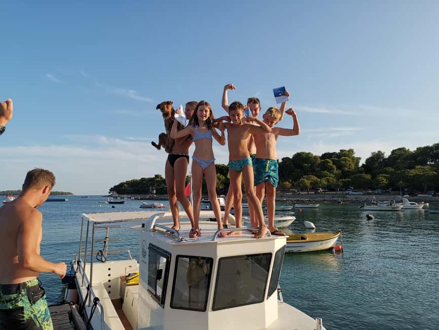 Pula Dolphin Watching Boat Trip - Searching near the Brijuni Islands