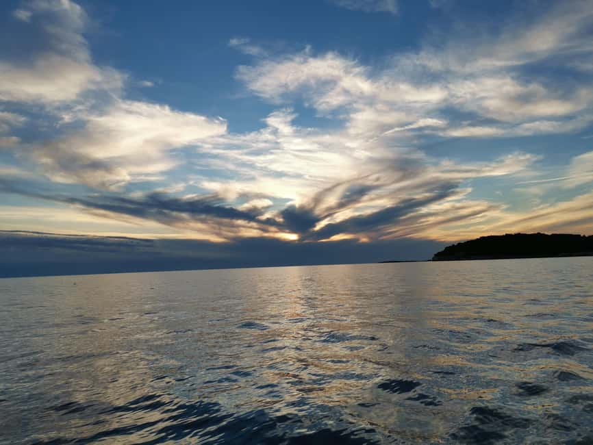 Pula Dolphin Watching Boat Trip - A quiet cruise if the dolphins stay hidden