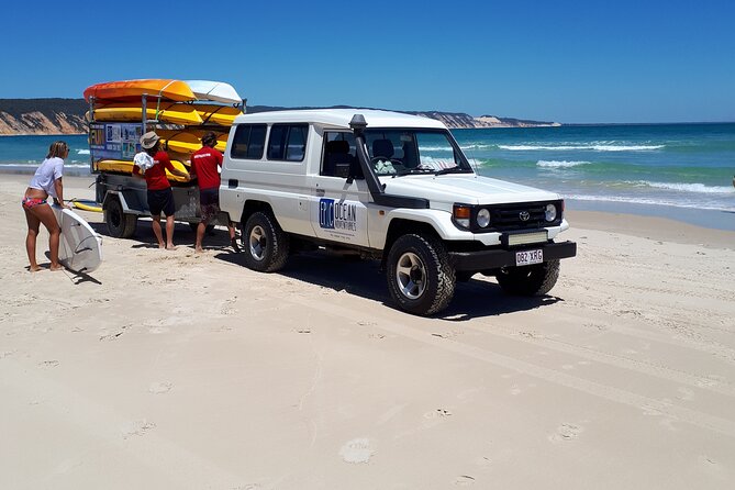 Rainbow Beach: Dolphin & Wildlife Ocean Kayak & Beach 4WD Tour - Practical planning before you go