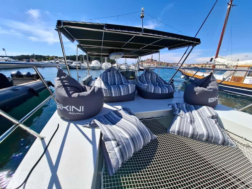 Rovinj: Sunset & dolphin group tours with Catamaran - Who should book the Rovinj dolphin sunset tour?