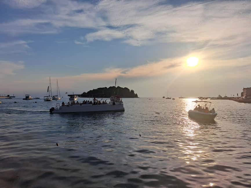 Rovinj: Sunset & dolphin group tours with Catamaran - What the experience does not promise