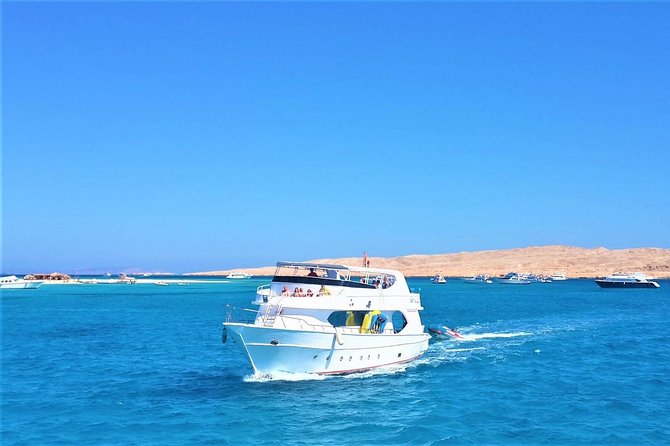 ROYAL Dolphin House & Water Sports Snorkeling Sea Trip - Hurghada - Hotel pickup at 8:00 am and the ride to the pier