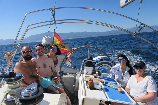 Sailing Boat-always private-always by sail-search for dolphins - What four hours feels like on this boat