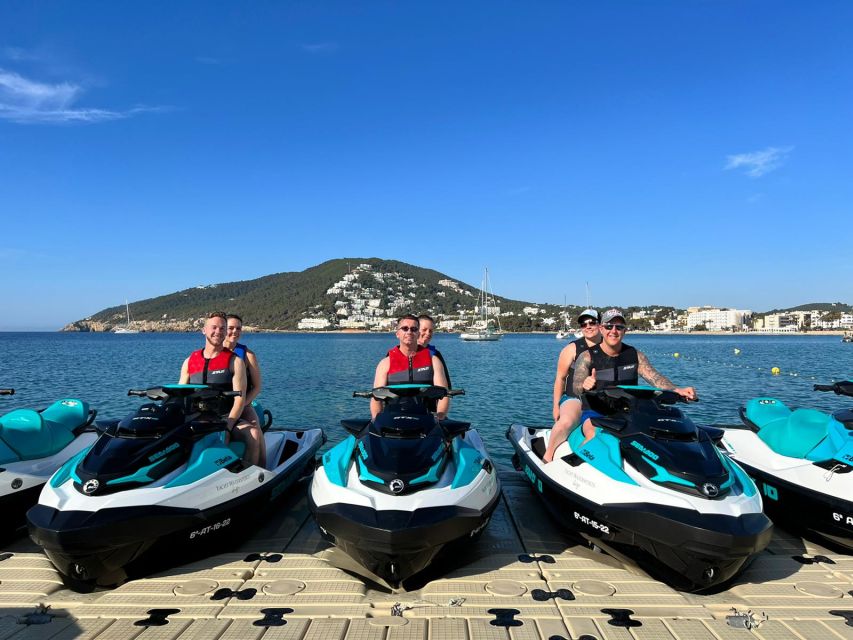 Santa Eulalia: Jet Ski Tour with Optional Dolphin Searching - Sea conditions can change the whole experience