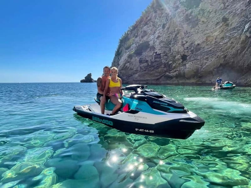 Santa Eulalia: Jet Ski Tour with Optional Dolphin Searching - What the 30-minute ride includes