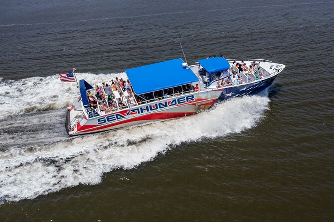 Sea Thunder Cruise-2 Hour Tour Surrounded by Dolphins in S.C - Dolphins Are the Headliner, Not the Only Show