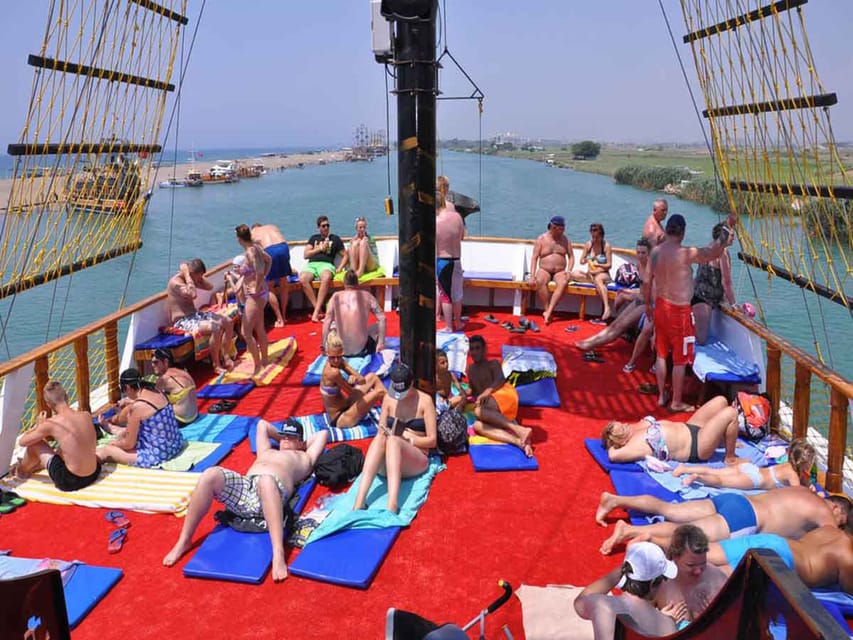 Side: Dolphin Island Boat Tour, Lunch, Sotf Drinks& Swimming - Three hours toward Okurcalar and Dolphin Island