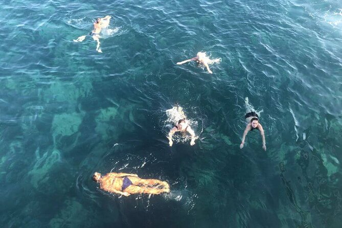 Side: Dolphin Island Boat Tour with Foam Party and Lunch - The final sandy swim at Manavgat Bosphorus
