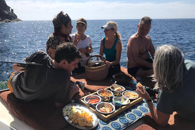 Small Group Boat Whale and Dolphin Watching Tour - A picnic break with simple local-style snacks