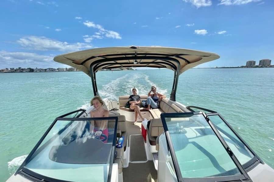 St. Petersburg: Private Barrier Island and Dolphin Boat Tour - Key points at a glance