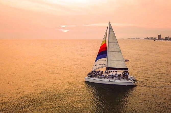 Sunset & Dolphin Catamaran Cruise with Island Time - Setting Sail From 5201 N Lagoon Drive