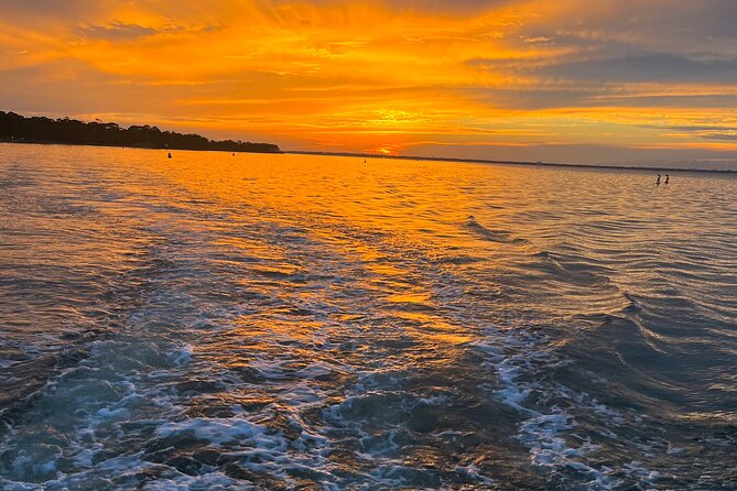 Sunset Dolphin Cruise - Sunset from the water