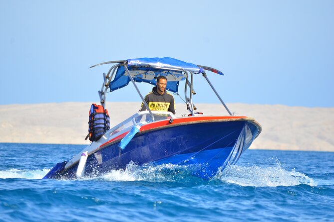Swim with Dolphins Semi Private Speedboat Sea Tour - Hurghada - Banana boats, quadra rides, and the activity mismatch