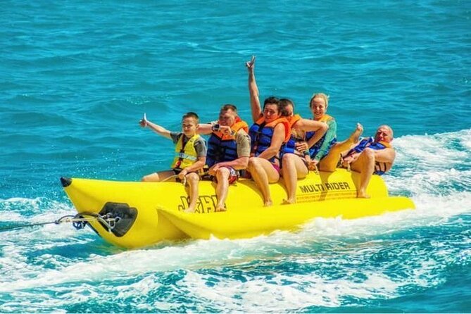 Swim with Dolphins VIP snorkeling Boat Trip with lunch - Hurghada - Banana and Quadra Rides Between the Swims