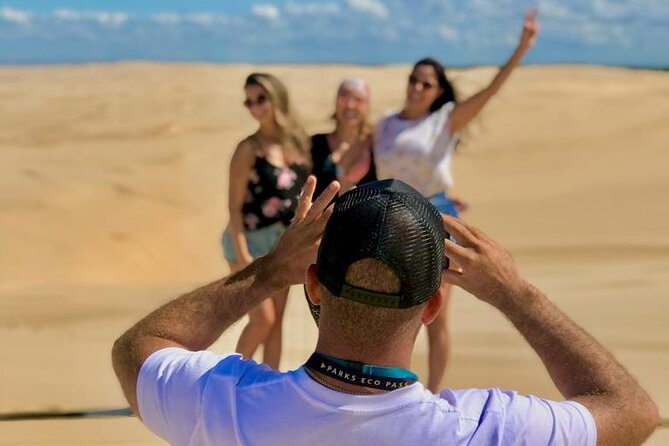 Sydney: Port Stephens Sandboarding, Dunes & Dolphin Cruise option - Key points at a glance