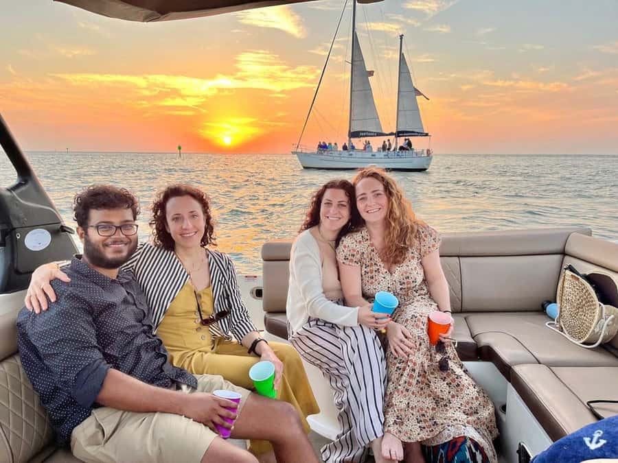 Tampa Bay: Private Sunrise Dolphin & Island Cruise - A quiet start in Boca Ciega Bay
