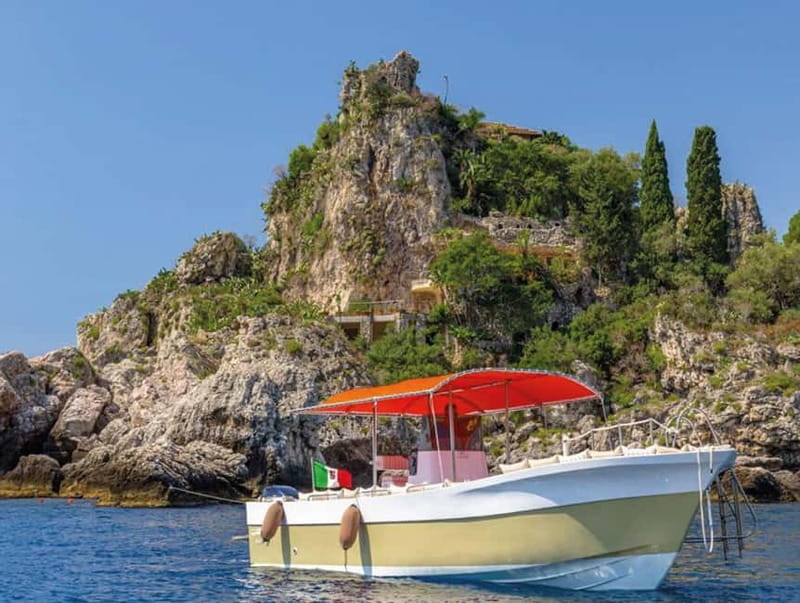Taormina and Giardini Naxos: 2 Hour Dolphin Tour & Grotto - The Blue Grotto in a short 15-minute stop