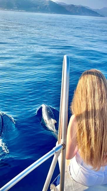 Taormina: Dolphin Tour and Sunset Aperitif Boat Tour - The Blue Grotto and Capo Taormina