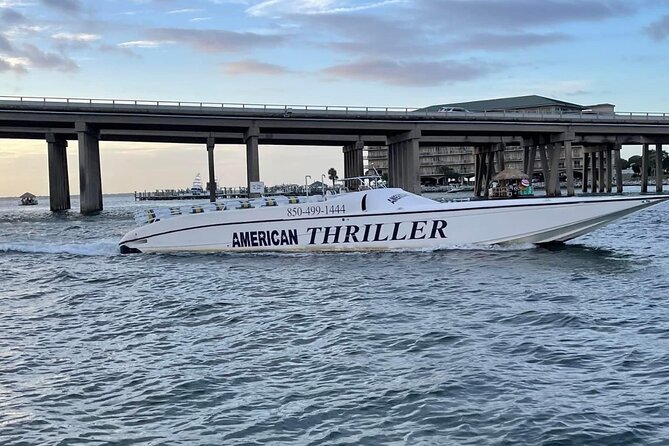 Thriller Speedboat Dolphin Tours in Destin Florida - Is $52.43 a fair price?