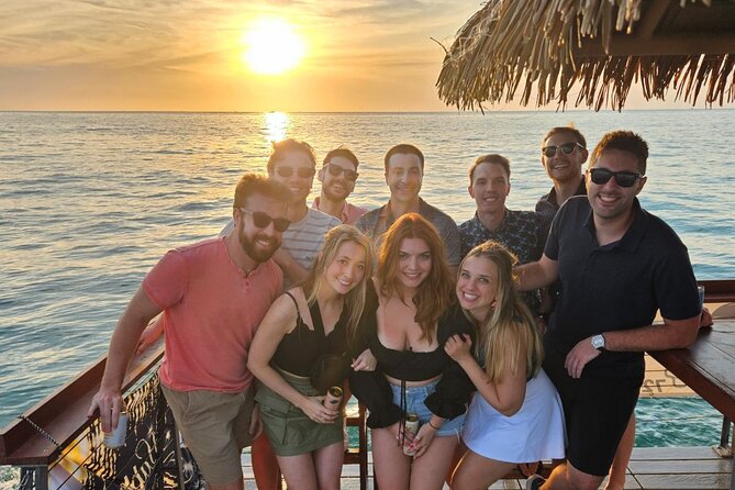 Tiki Time! A Public Cruise to Sandbars, See Dolphins or Sunset. - What the sandbar option offers