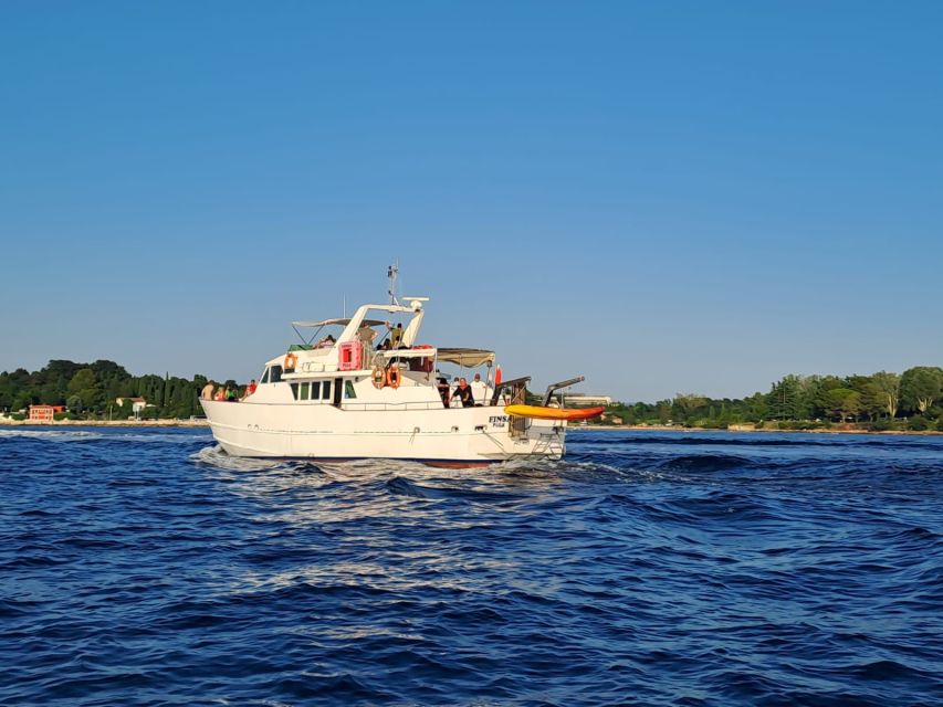 Umag: Sunset Cruise with Dolphin Spotting - Leaving Umag for an Adriatic evening
