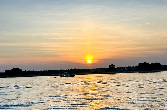 Wrightsville Beach Sunset Cruise - A possible beach stop halfway through